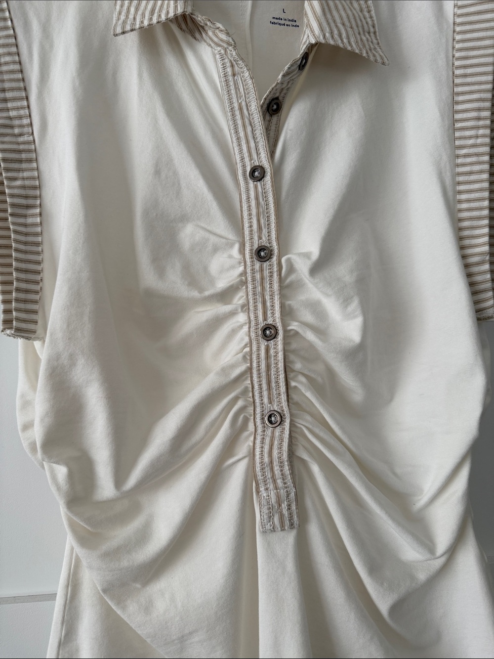 PILCRO Anthropologie collared tank - Picture 3 of 4